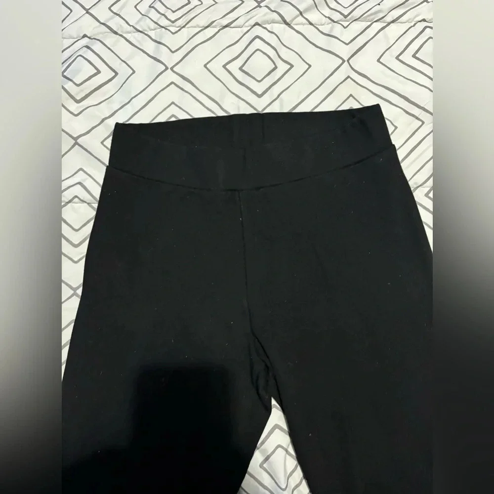 Lou & Grey for Loft Legging Black Fitted Comfy Lounge Collab Legging Size Medium - Picture 5 of 5